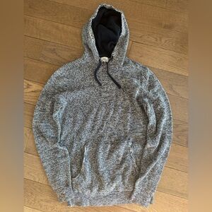 NEXT Black and Gray Men's Hooded Sweater